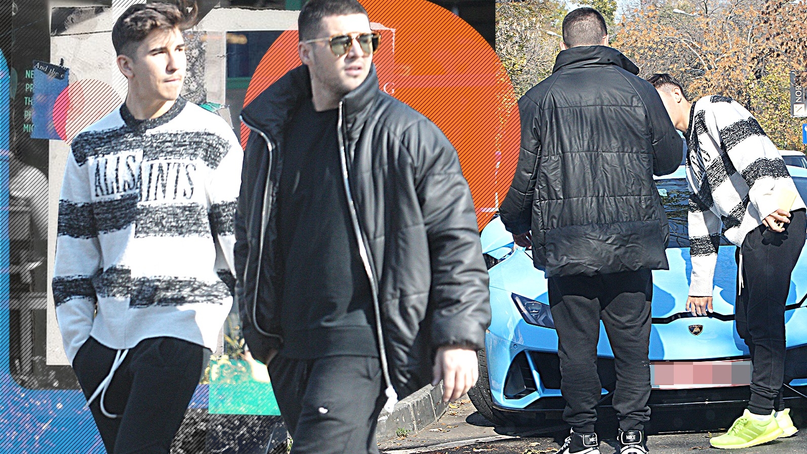 Mario Fresh, băgat în corzi de Sebastian Dobrincu. L-a scos la o cafea cu un Lamborghini de 350.000 de euro