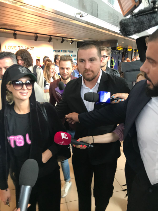 Paris, la sosirea în România