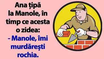 BANC | Ana țipă la Manole, în timp ce acesta o zidea: Îmi murdărești rochia!