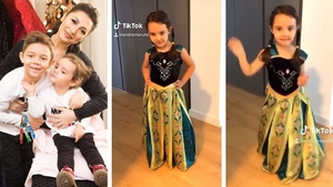 Eva Măruță, prințesa TikTok-ului în România! Filmarea cu dansul fiicei Andrei a devenit virală