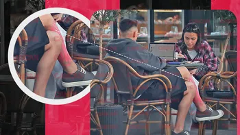 Tonghi, e totul în regulă? Iubitul Alexiei Eram, „împachetat” în roz bonbon