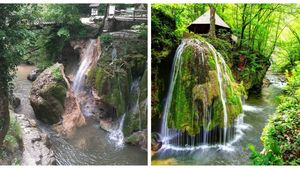 Dezastru natural. Cascada Bigăr, din Parcul Național Cheile Nerei-Beușnița, s-a prăbușit. VIDEO