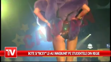 Bote si Ricky le-au innebunit pe studentele din Regie