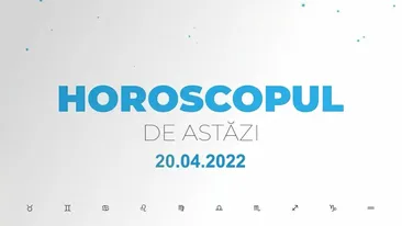 Horoscop zilnic 20 aprilie 2022. Soarele intră în zodia Taur