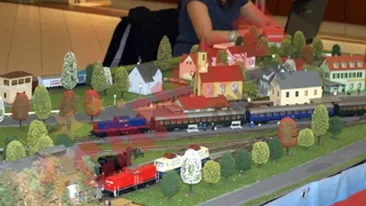 Expozitie de trenulete electrice la Arad