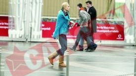 Iulia Vantur si-a pierdut masina la mall