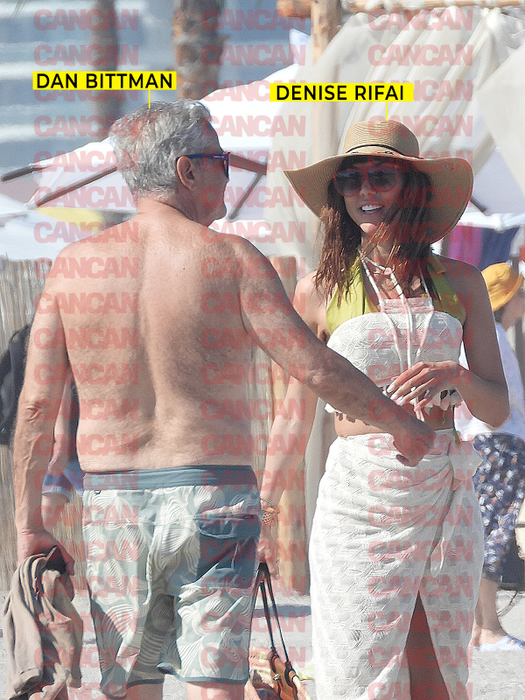 Dan Bittman și Denise Rifai și-au petrecut o bună parte din weekend pe nisipul fierbinte din stațiunea Mamaia (Foto: CANCAN.RO)