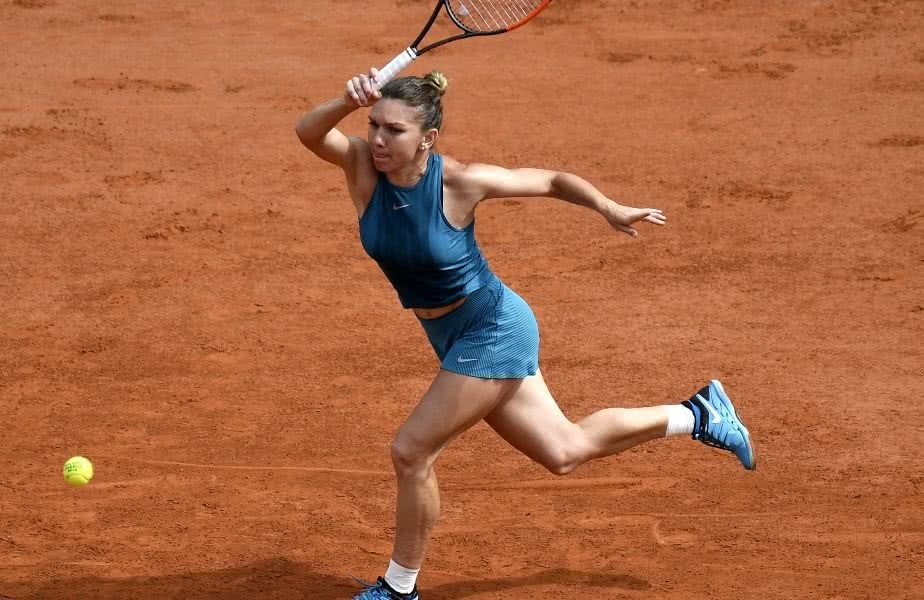 Simona Halep a început meciul slab, dar l-a încheiat în forță