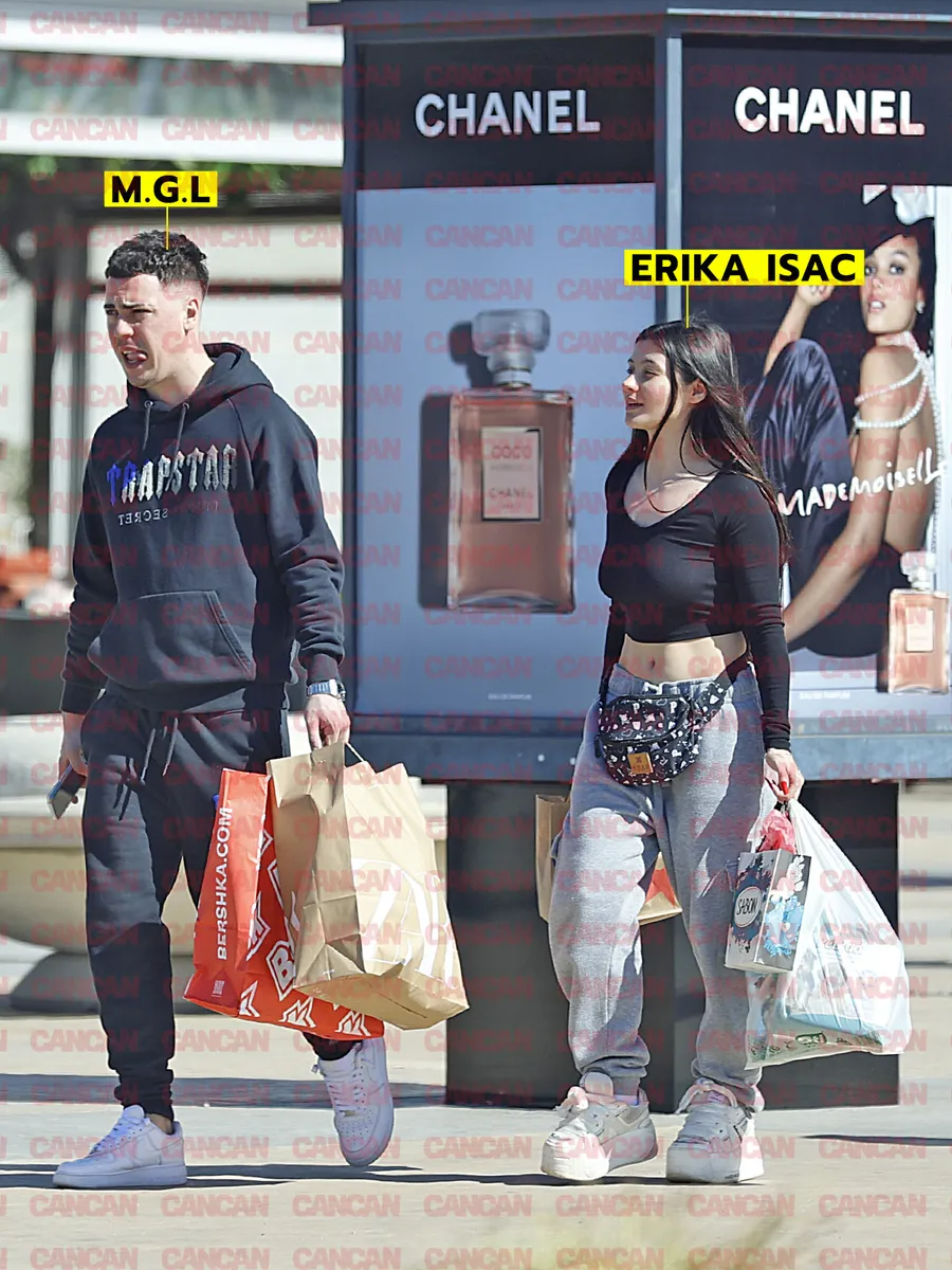 Erika Isac, alături de iubitul ei