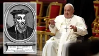 Profeția lui Nostradamus despre Papa Francisc se viralizează după moartea lui. Ce se poate întâmpla cu Biserica Catolică
