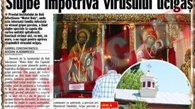 Rugaciuni din avion impotriva gripei porcine