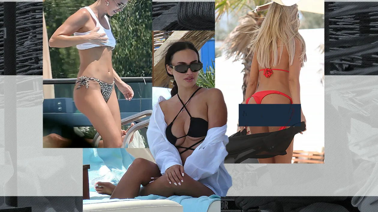 Au incendiat plaja, chiar și semi-dezbrăcate! Imagini HOT cu Antonia, Bianca Drăgușanu, Iuliana Pepene, iar lista e lungă!