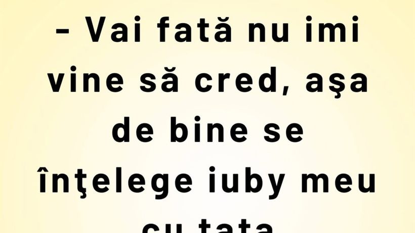 BANCUL ZILEI | „Iuby” și tata