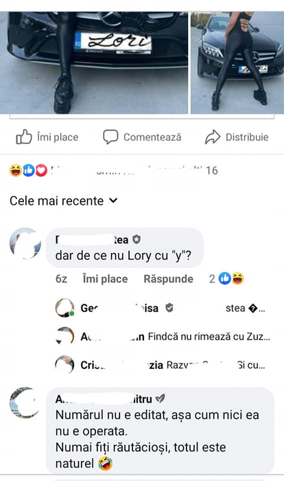 Loredana Groza a dat-o în bară, la propriu! Până și mașina vedetei e „tunată” în Photoshop