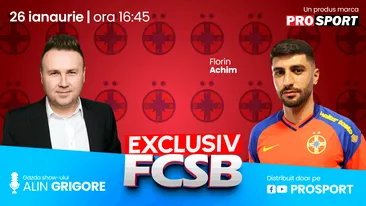 „EXCLUSIV FCSB”, o producție marca ProSport, revine în această seară cu o nouă ediție incendiară, de la ora 16:45, pe canalul de YouTube ProSport și pe pagina de Facebook ProSport