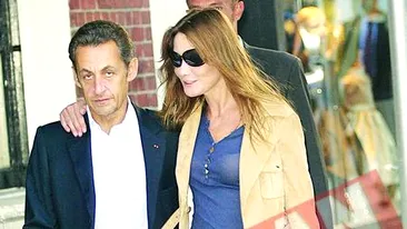 Sarkozy si Bruni, la cumparaturi in New York