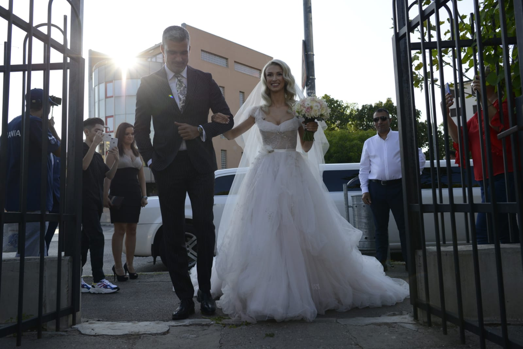 Câți bani au strâns Andreea Bălan și George Burcea la nuntă. Cât au pus invitații în plic