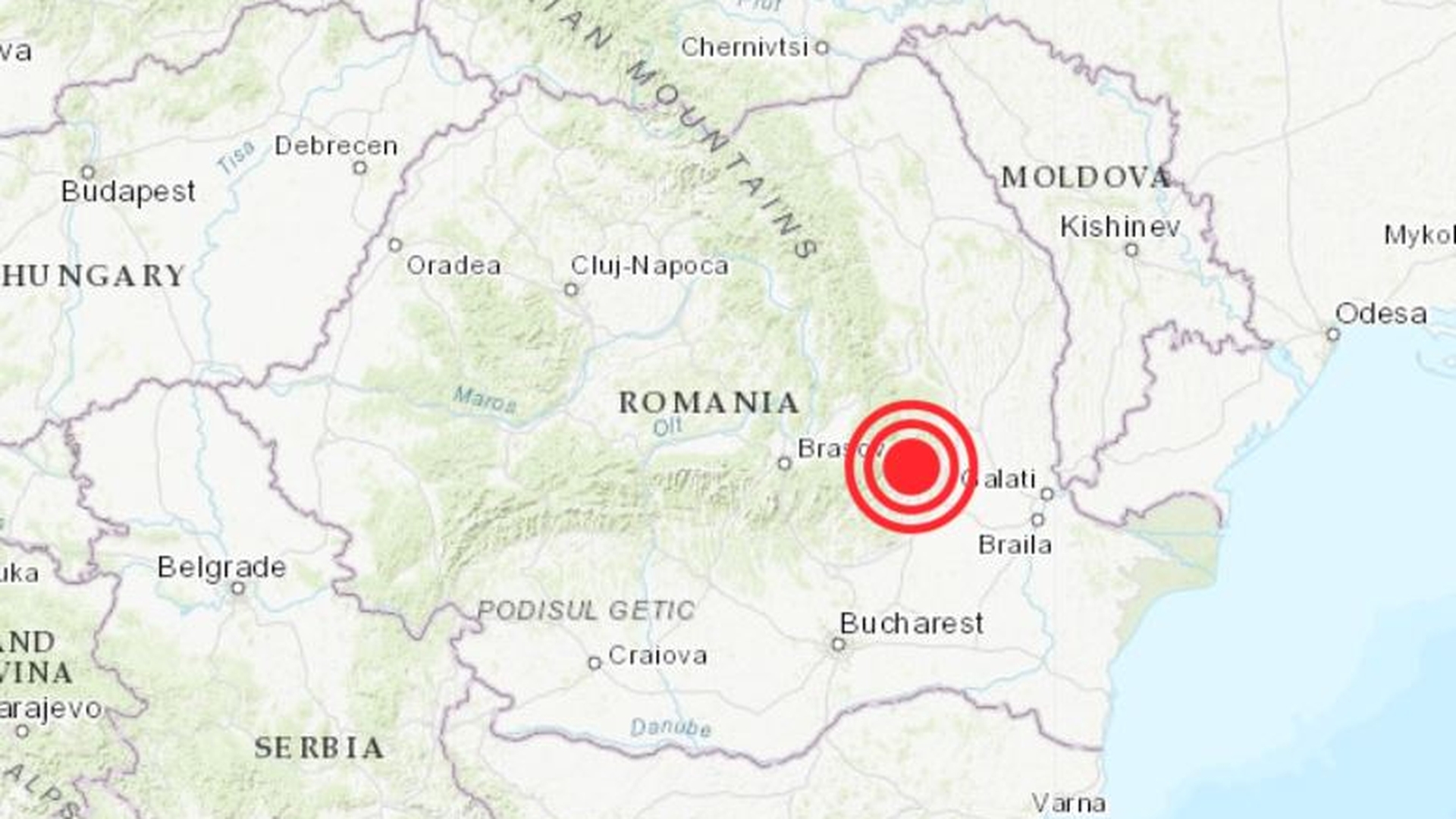 Cutremur de 3,4 grade în Vrancea, joi dimineață. A fost precedat de un seism și mai mare