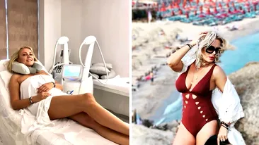 Cum arată Dana Săvuică în costum de baie după două săptămâni de tratament intensiv! Apariție spectaculoasă pe plajă, în Grecia