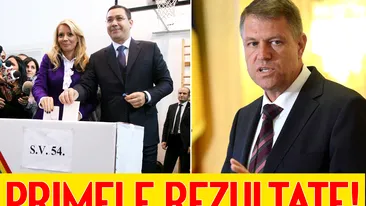 BREAKING NEWS! Primele REZULTATE de la alegerile prezidentiale! CE AU VOTAT ROMANII