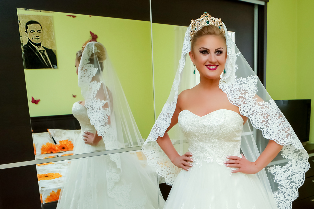 Ioana Pricop a atras toate privirile în ziua nunţii