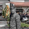 Primele imagini de la înmormântarea generalului Dorin Ioniță. Zeci de persoane i-au fost alături pe ultimul drum