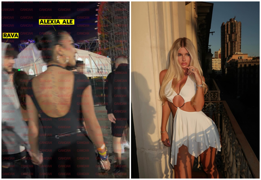 Maya Alessia ( foto dreapta) a făcut scandal când a aflat de idila trapperului