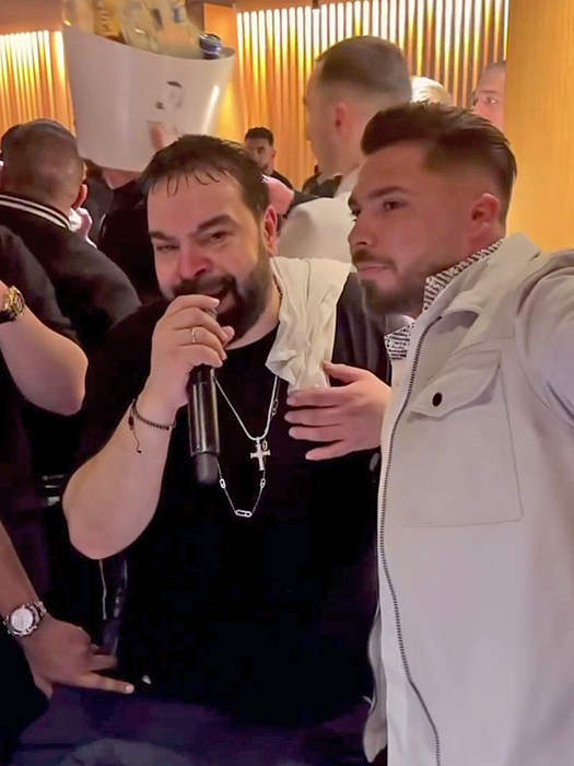 Florin Salam a fost în zi mare