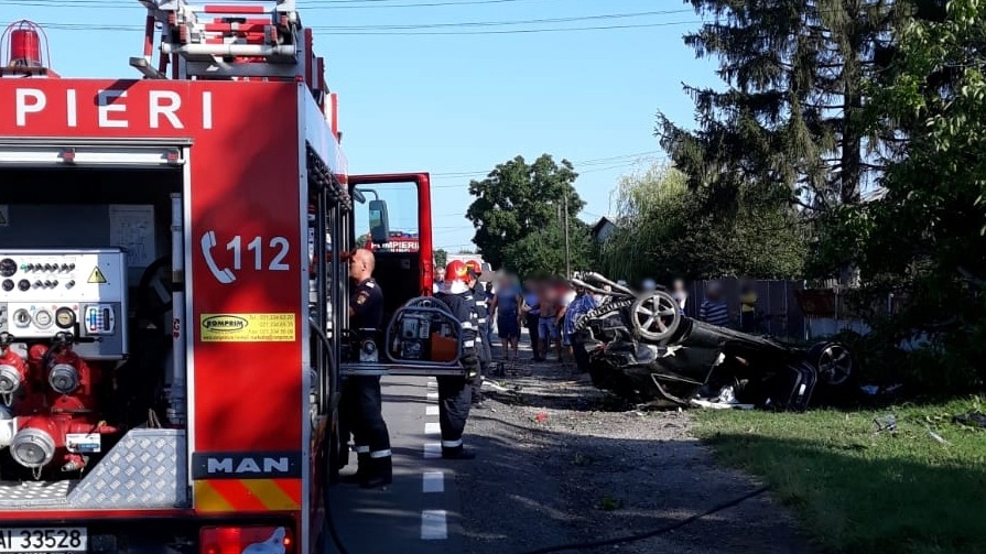 Accident grav în Dâmbovița! Doi oameni au murit!