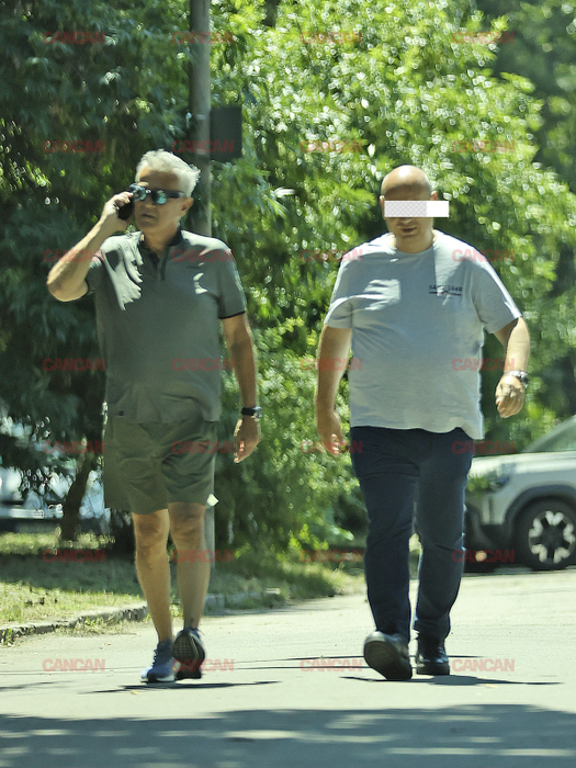 Dan Bittmai a ieșit în parc la plimbare alături de prietenul său