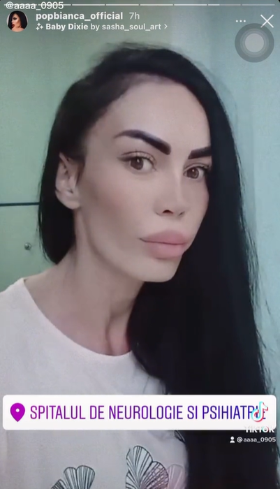 Bianca Pop, ispita de la Insula Iubirii care nu ieșea din casă fără 1000 de euro, a fost internată la Psihiatrie. Primele imagini șocante din spital