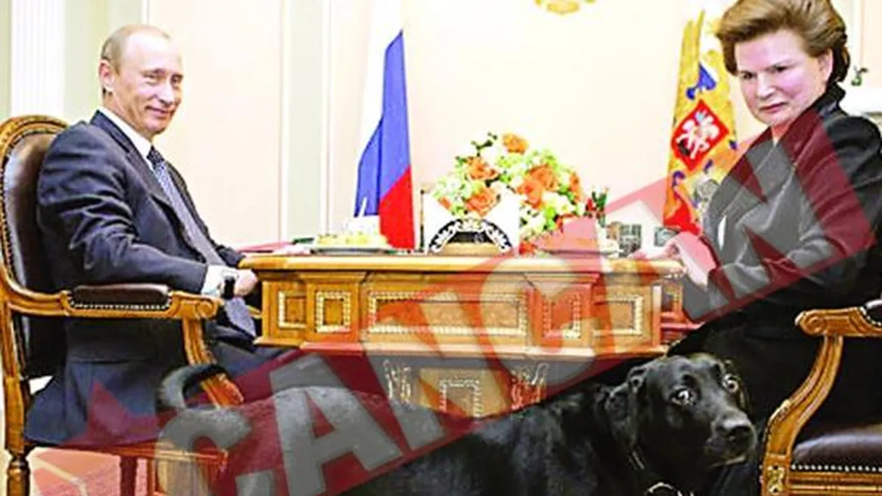Putin isi spioneaza cainele