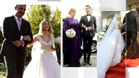 Imagini exclusive | Andreea Bălan și George Burcea s-au căsătorit! Invitați-surpriză la evenimentul toamnei în România!