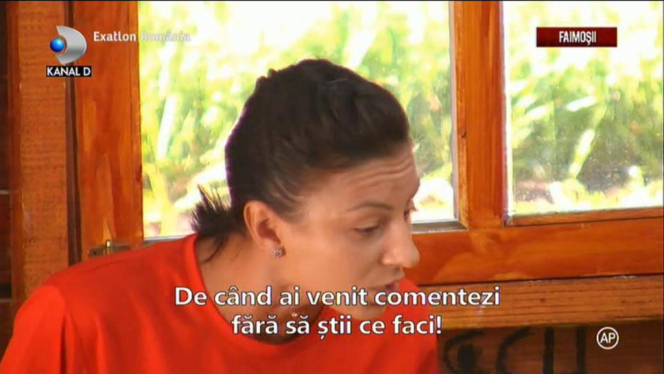 Exatlon 3 noiembrie. Scandal răsunător între Cristina și Paula din echipa “Faimoşilor”! “Nu-mi spui tu mie! Nu te înghit“