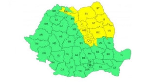 Prognoză meteo specială! ANM a emis un cod galben de vijelii în mai multe județe din România