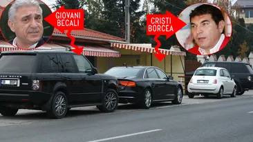 Pranzul cel de taina! Victor si Giovani Becali, la sfat cu Borcea intr-o carciuma din Pipera! Isi regandesc strategia!