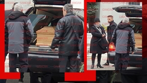 Imaginile durerii! Rona Hartner a ajuns acasă! Fosta actriță este depusă la capela cimitirului Bellu Catolic