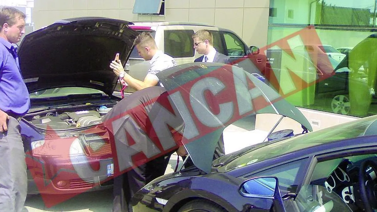 Honorius a ramas in pana cu Lamborghini