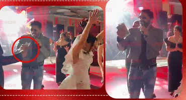 Reacție fabuloasă a lui Connect-R după ce a primit un teanc de bani la nunta lui Dani Stoian
