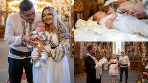 Ce meniu le-a servit George Simion invitaţilor la botezul fiului. Micuțul Radu a avut 2 perechi de naşi