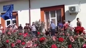 Sute de oameni au stat la coadă la primăria din Brăila pentru a primi despăgubiri pentru porcii omorâți din cauza pestei porcine
