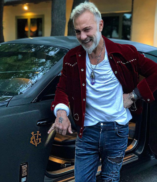 Gianluca Vacchi și bolidul său de lux