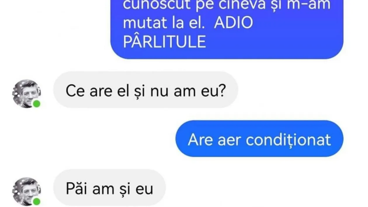 Bancul zilei. „Să nu mă mai cauți, am cunoscut pe cineva”