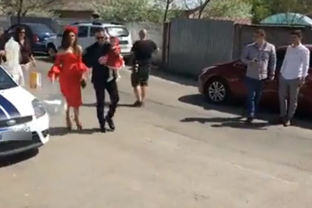 Cristina Șișcanu, Mădălin Ionescu și fiica lor, Petra