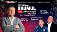 Andreea Amina Capezan și Răzvan Pîrcălabu vin la emisiunea „Drumul spre performanță”. Au luptele viitor în România?