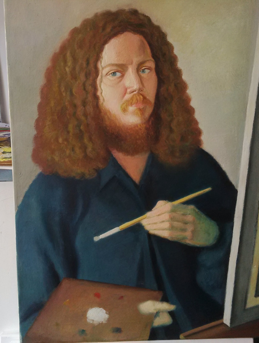 Vasile Trăistariu, autoportret
