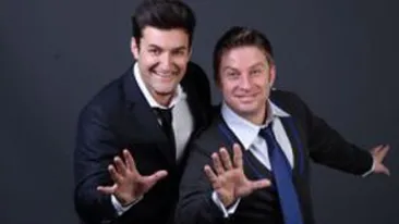 Te aşteptai să-i vezi aşa vreodată? Smiley şi Pavel Bartoş mănâncă la cantină! Uite cum aşteaptă masa la împinge tava