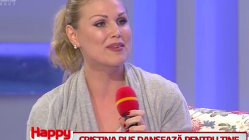 Cristina Rus nu mai poate de fericire: "Viaţa de femeie căsătorită este frumoasă"