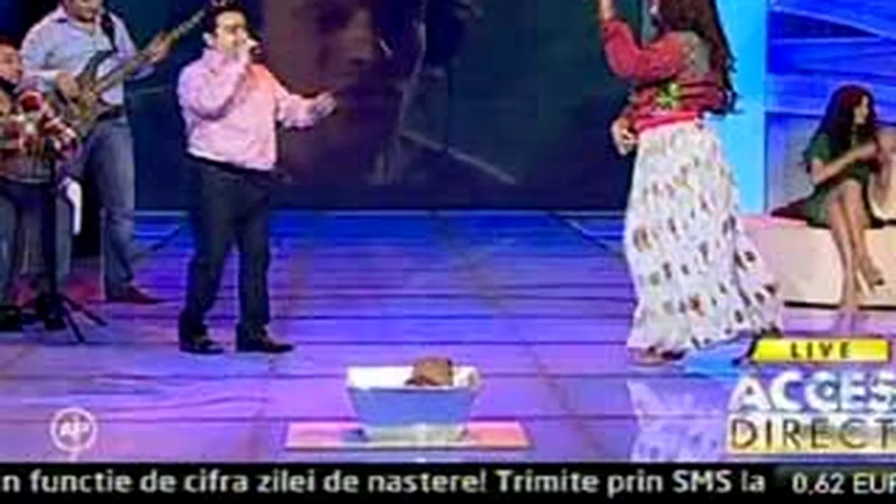 VIDEO Rona Hartner si Adi Minune au reeditat scena din Gadjo Dilo! Vezi ce caterinca au facut si cum a dansat ea pe Tutti Frutti!