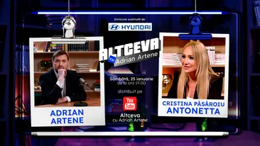 Cea mai virală voce din România, CRISTINA ANTONETTA PĂSĂROIU: ”M-am născut moartă și apoi...” Povestea miracolelor din viața artistei, EXCLUSIV, la Altceva cu Adrian Artene